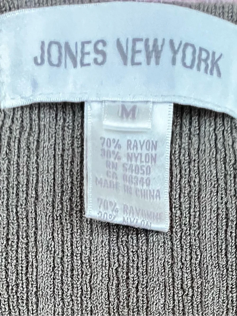 Jones New York open front